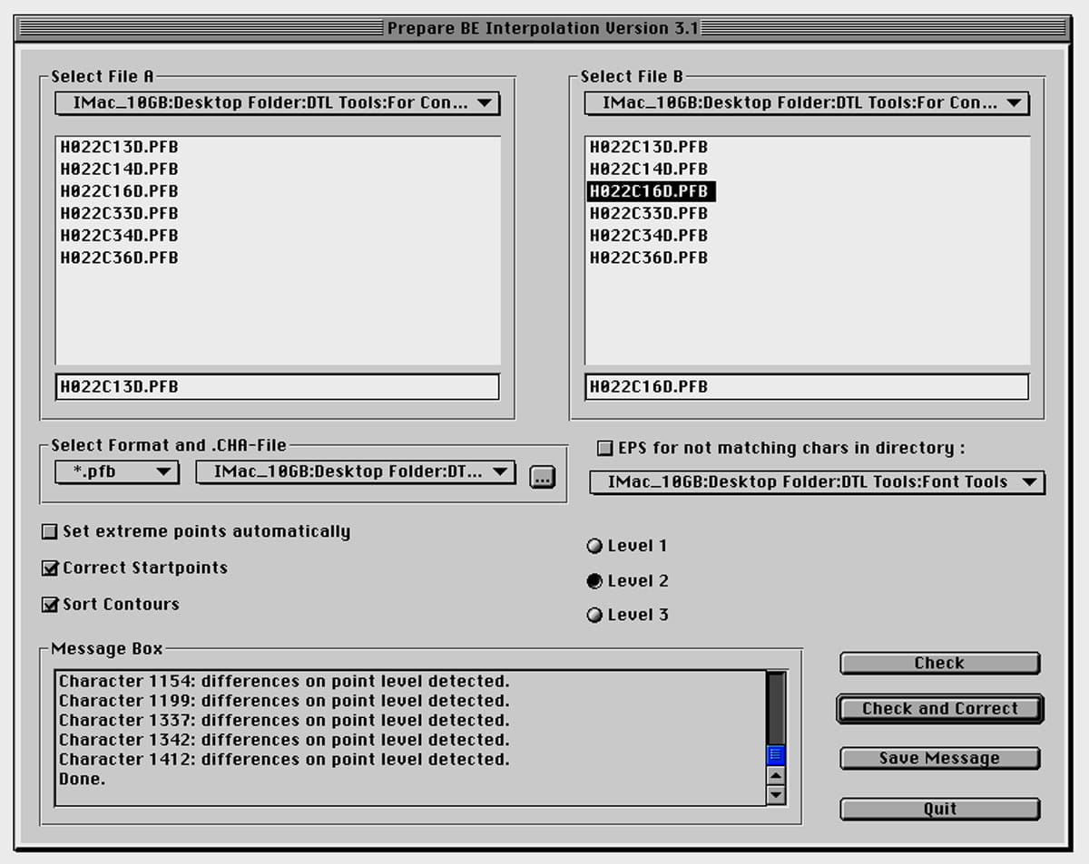 DTL FontMaster Interpolation Preparer 