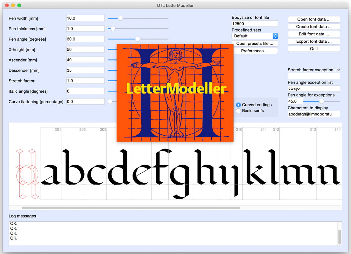 DTL LetterModeller